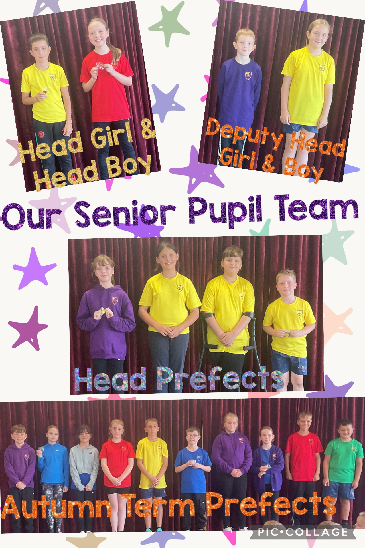 Meet Our New Senior Pupils